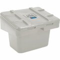 Global Industrial Lockable Outdoor Storage Container, 30inLx24inWx23inH, 5.5 Cu. Ft., Light Gray B2050637